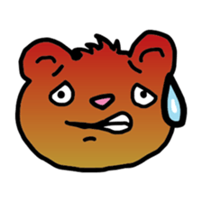 Moody Bear sticker #6555729