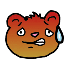 Moody Bear sticker #6555729