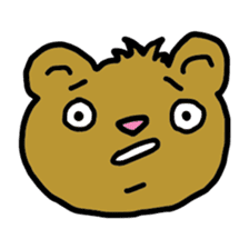 Moody Bear sticker #6555731