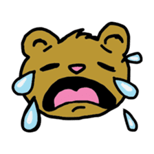 Moody Bear sticker #6555732