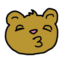Moody Bear sticker #6555733