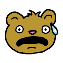 Moody Bear sticker #6555735