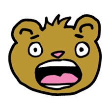 Moody Bear sticker #6555736