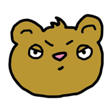 Moody Bear sticker #6555738