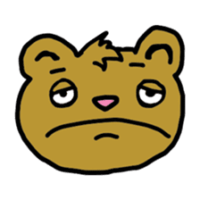 Moody Bear sticker #6555740