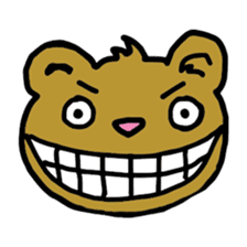 Moody Bear sticker #6555743