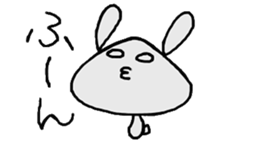 usakino-ko2 sticker #6555829