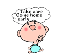 Everyone baby. English edition. sticker #6556545