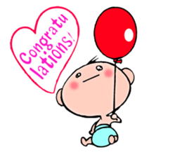 Everyone baby. English edition. sticker #6556548