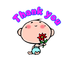 Everyone baby. English edition. sticker #6556549