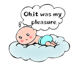 Everyone baby. English edition. sticker #6556550