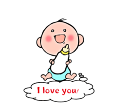 Everyone baby. English edition. sticker #6556551