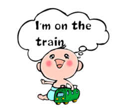 Everyone baby. English edition. sticker #6556553