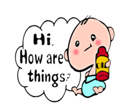 Everyone baby. English edition. sticker #6556554