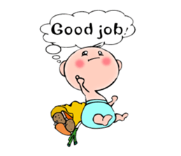 Everyone baby. English edition. sticker #6556555