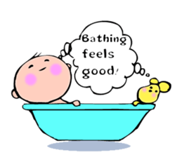 Everyone baby. English edition. sticker #6556556