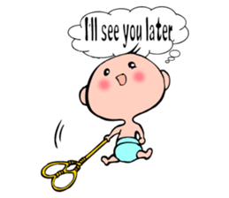 Everyone baby. English edition. sticker #6556558