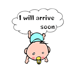 Everyone baby. English edition. sticker #6556559