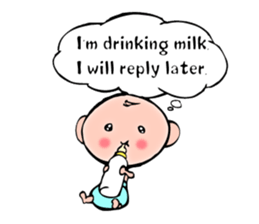 Everyone baby. English edition. sticker #6556560