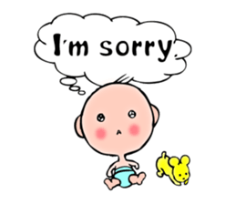 Everyone baby. English edition. sticker #6556566