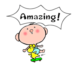 Everyone baby. English edition. sticker #6556568