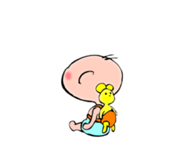 Everyone baby. English edition. sticker #6556569