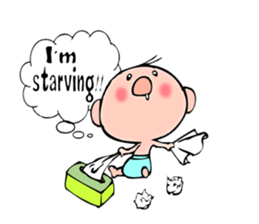 Everyone baby. English edition. sticker #6556572