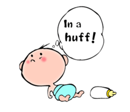 Everyone baby. English edition. sticker #6556573