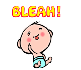 Everyone baby. English edition. sticker #6556575