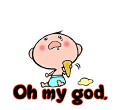 Everyone baby. English edition. sticker #6556577