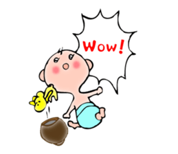 Everyone baby. English edition. sticker #6556578