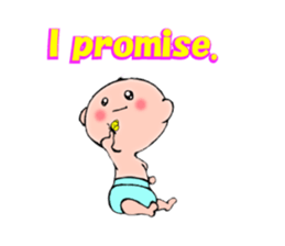 Everyone baby. English edition. sticker #6556579