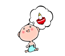 Everyone baby. English edition. sticker #6556581