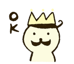 Match's of easygoing cat. sticker #6556634