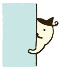 Match's of easygoing cat. sticker #6556636