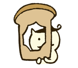 Match's of easygoing cat. sticker #6556641