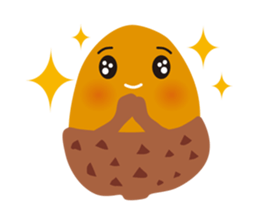 "Koro-chan" of acorns sticker #6557585