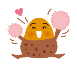 "Koro-chan" of acorns sticker #6557587