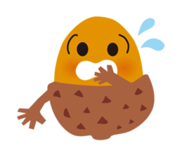 "Koro-chan" of acorns sticker #6557590