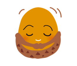 "Koro-chan" of acorns sticker #6557598