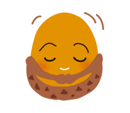 "Koro-chan" of acorns sticker #6557598