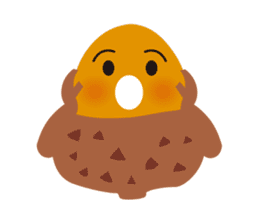 "Koro-chan" of acorns sticker #6557602