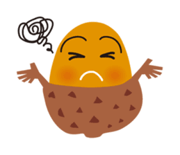 "Koro-chan" of acorns sticker #6557607