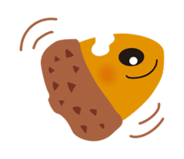"Koro-chan" of acorns sticker #6557608