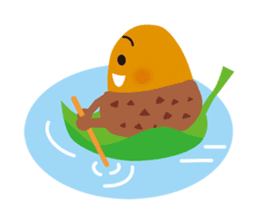 "Koro-chan" of acorns sticker #6557618