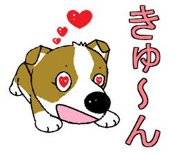 i lovr corgi sticker #6557685