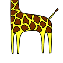 GiraffeSticker sticker #6557869