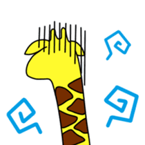 GiraffeSticker sticker #6557876