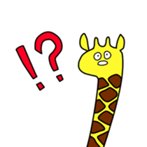 GiraffeSticker sticker #6557889