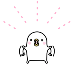 Noisy chicken3 sticker #6558073